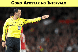Como apostar ao intervalo (HT) em jogos de futebol