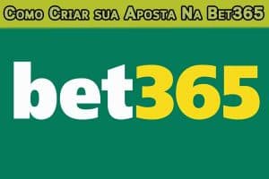 Opção Criar Aposta da Bet365