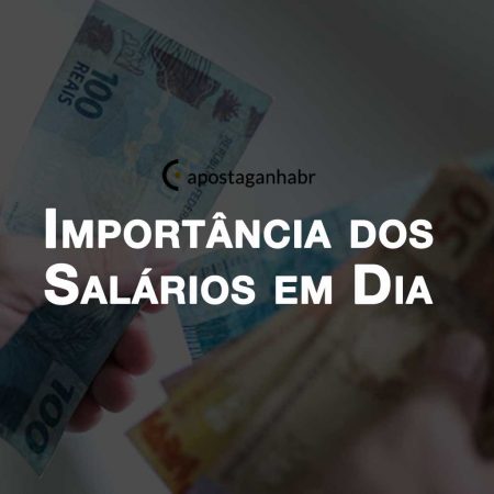Importância dos Salários em dia para analisar um jogo de futebol