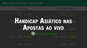 Mercado Asiático nas apostas ao vivo, Como usar?