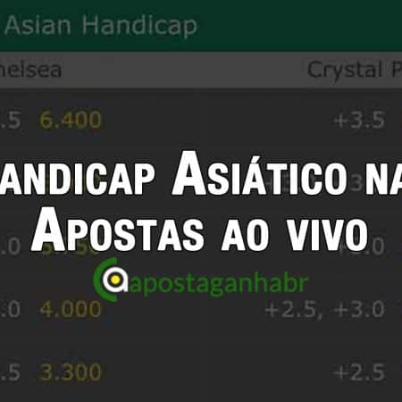 Mercado Asiático nas apostas ao vivo, Como usar?