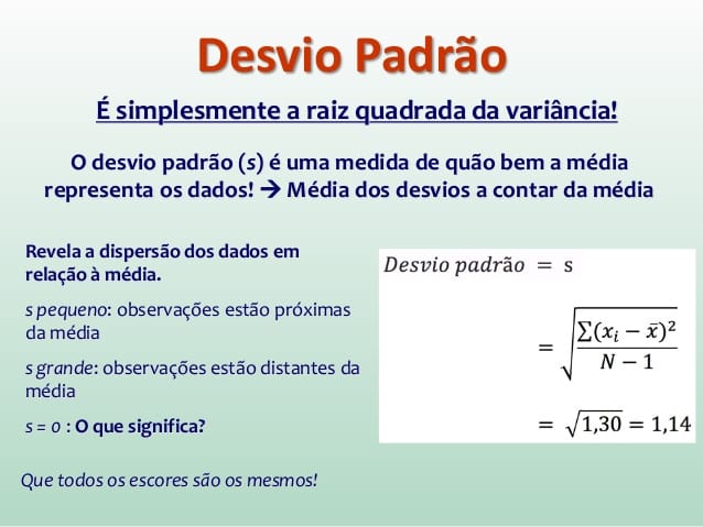 DESVIO PADRÃO E REGRESSÃO A MÉDIA NAS APOSTAS ESPORTIVAS
