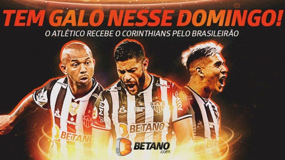Atletico-MG x Corinthians – Ganhe R$50 reais em apostas grátis