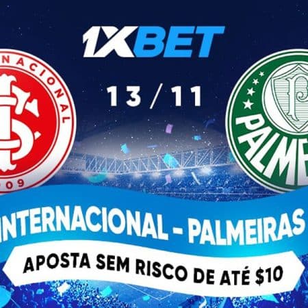 Internacional x Palmeiras – Aposta sem risco de 10$