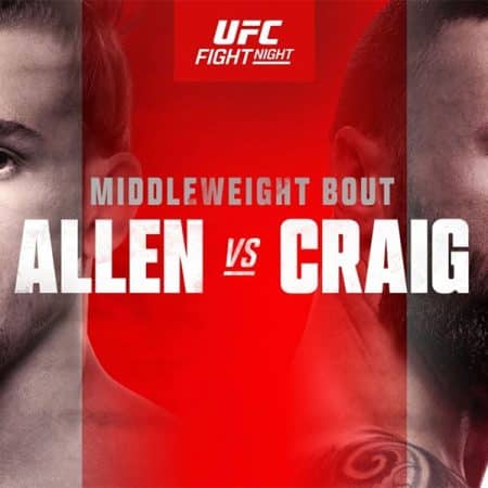 Brendan Allen x Paul Craig – UFC Fight Night