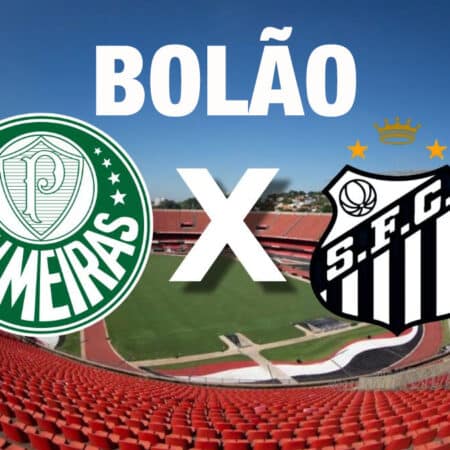 Bolão Palmeiras vs Santos – 07/04 – R$50.000 em Prêmios