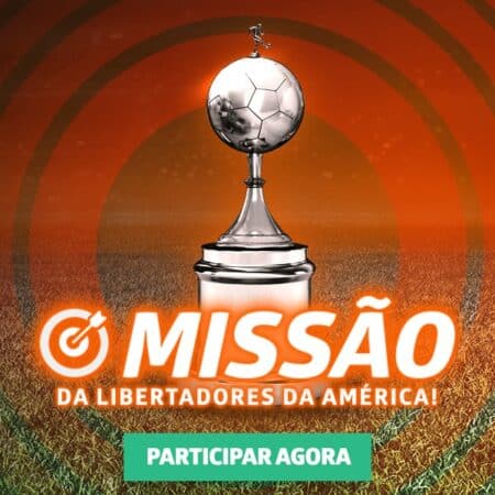 Resgate R$50 grátis na Missão Libertadores até 25/04