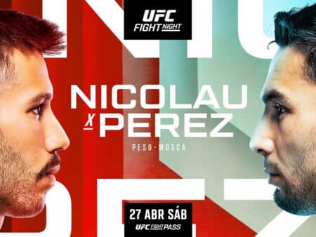 Matheus Nicolau x Alex Perez – UFC Fight Night Palpite dia 27/04/2024