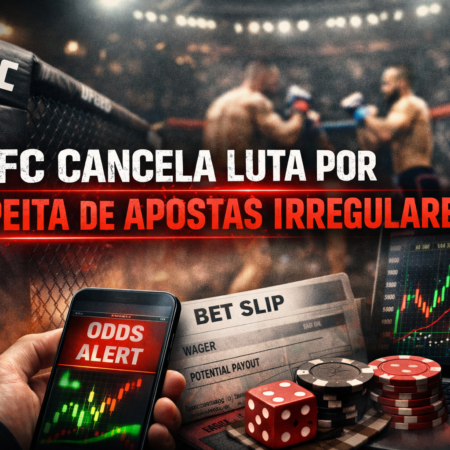 UFC cancela luta por suspeita de apostas irregulares