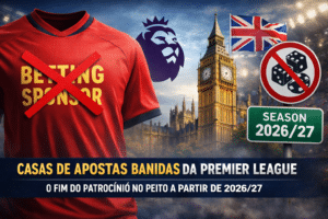Casas de apostas “banidas” da Premier League em 2026