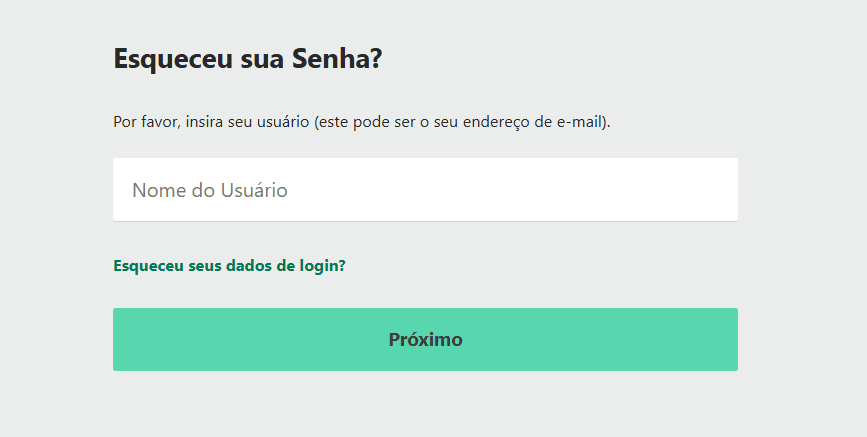 Senha, recuperação de acesso e boas práticas