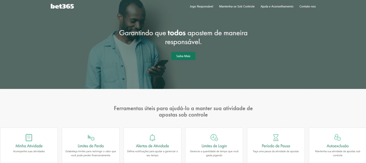 Jogo Responsável na Bet365 Brasil