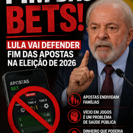Fim das Bets – Lula vai defender fim das apostas na eleição