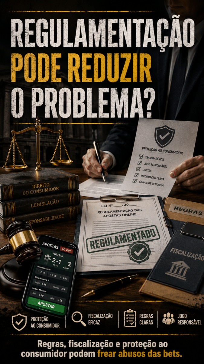 Regulamentação pode reduzir o problema?