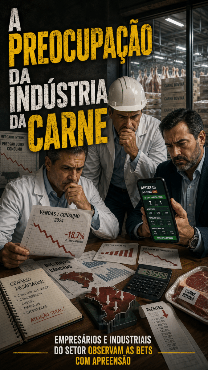 A preocupação da indústria da carne