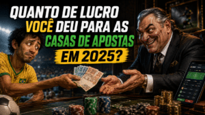 Quanto de lucro você deu para as casas de apostas em 2025?
