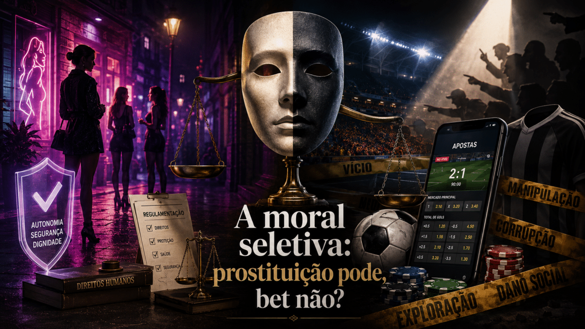 A moral seletiva prostituição pode, bet não