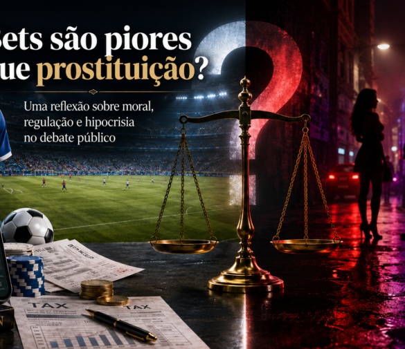Bets são piores que prostituição? A hipocrisia moral no ataque às apostas esportivas