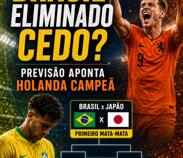 Brasil eliminado pelo Japão e Holanda campeã? A previsão de especialista para a Copa de 2026