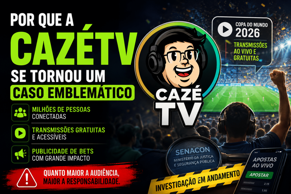 Alvo agora é a CazéTV