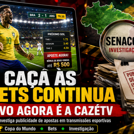 Caça às Bets Continua – Alvo agora é a CazéTV