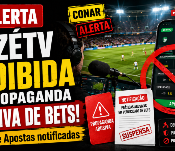 CazéTV proibida de propaganda abusiva de Bets! Casas de apostas são notificadas