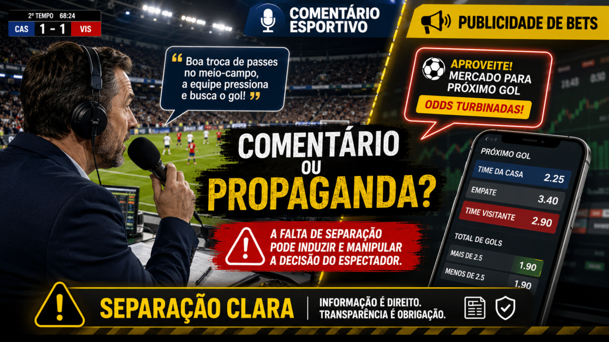 comentario vs apostas