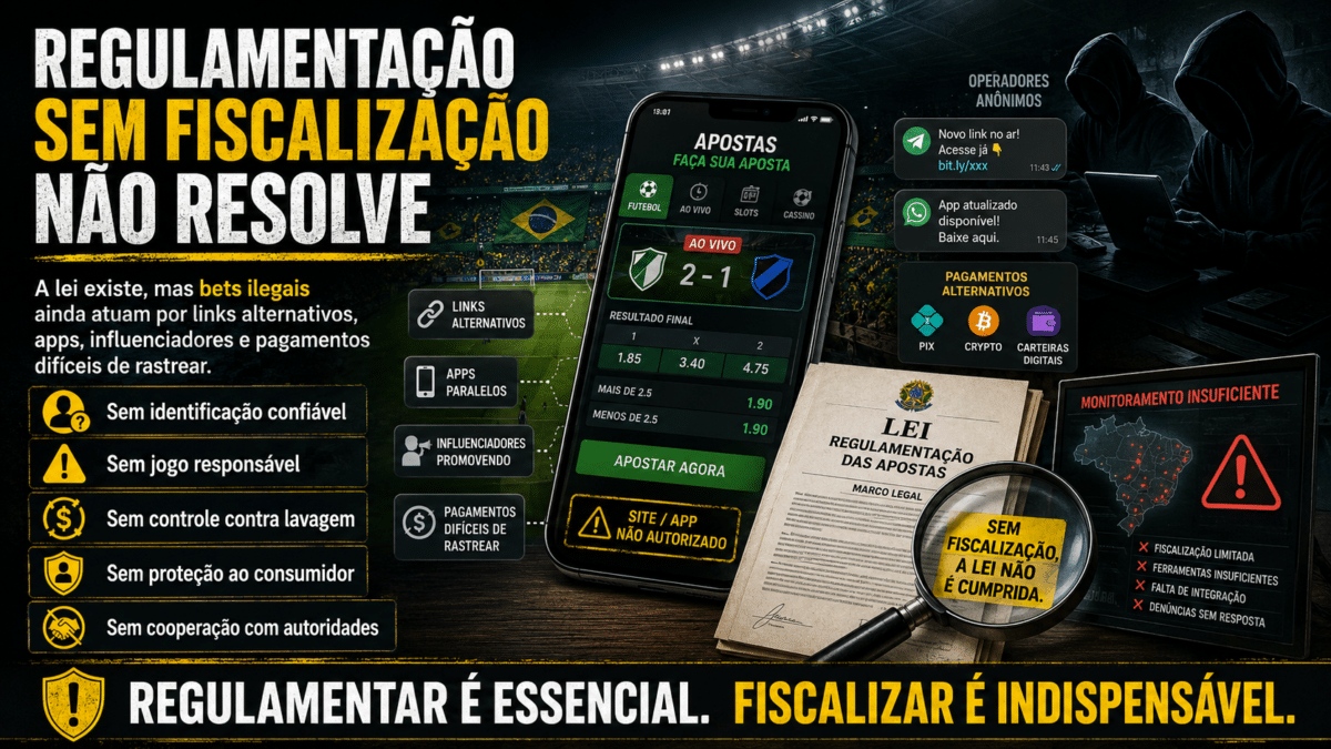 Regulamentação sem fiscalização não resolve