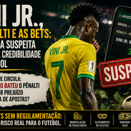 Bets mandaram Vini Jr. não bater o pênalti?