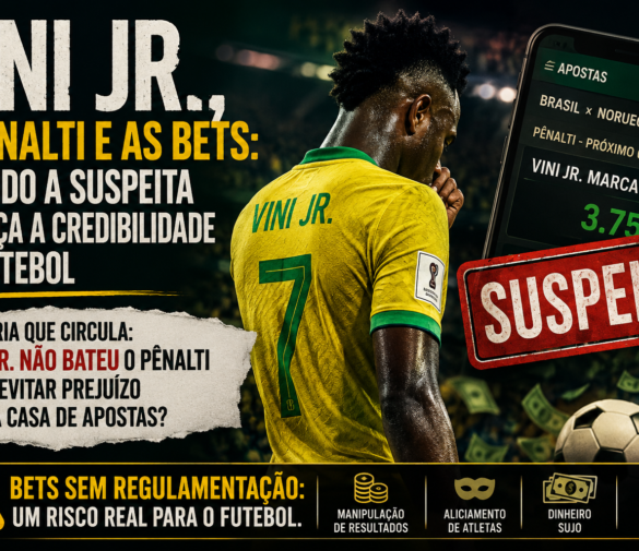 Bets mandaram Vini Jr. não bater o pênalti?