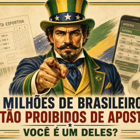 5 milhões de brasileiros estão proibidos de apostar. Você é um deles?