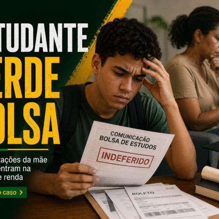 Estudante perde bolsa por causa do vicio da mãe em bets