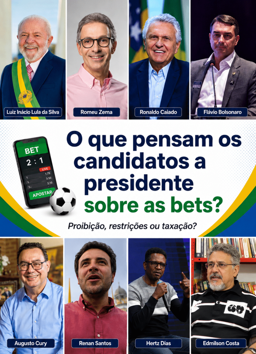 O Futuro das Bets! O que pensam os candidatos a presidente sobre as apostas esportivas no Brasil