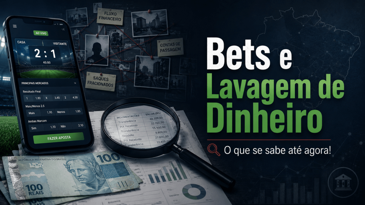 Operação Arena desvenda relação entre Bets e Lavagem de Dinheiro