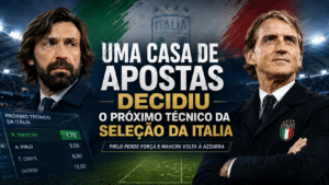 Uma casa de apostas decidiu o próximo técnico da seleção da Italia