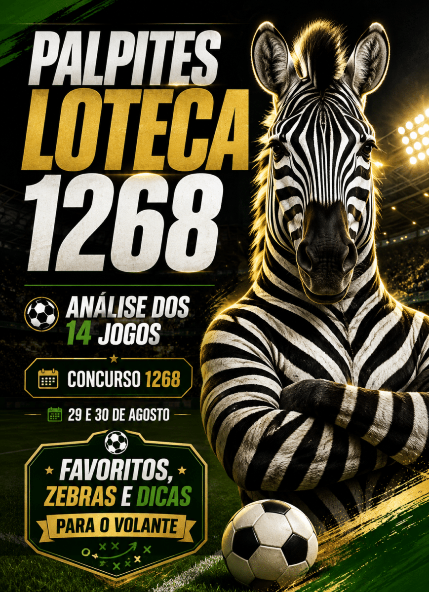 loteca concurso 1268