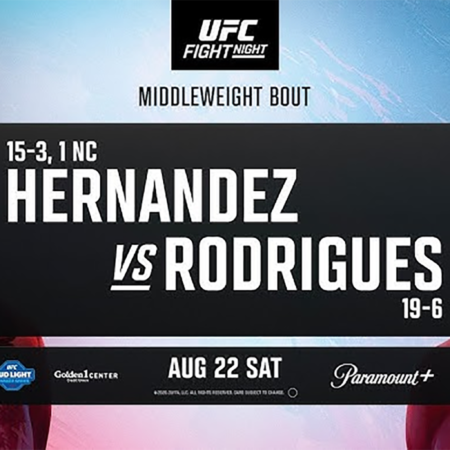 Anthony Hernandez x Gregory Robocop Palpite – UFC Sacramento – 22-08-2026