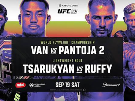 Joshua Van x Alexandre Pantoja Palpite – UFC 331 Van x Pantoja 2 – 19-09-2026