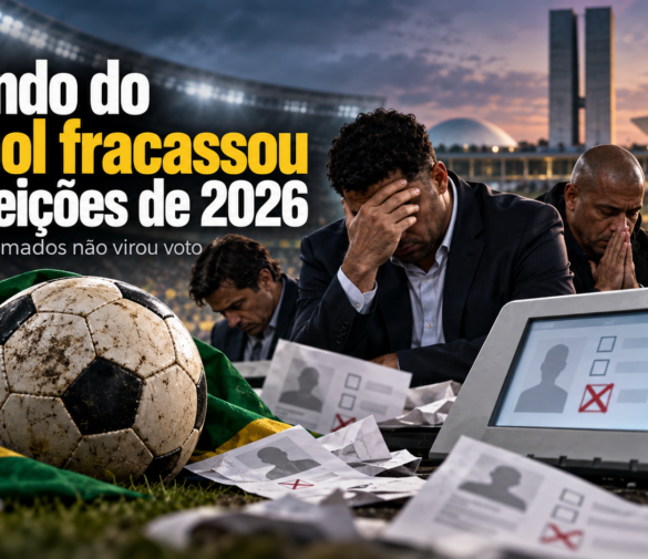 De Edmundo a Luxemburgo: futebol fracassa nas eleições 2026