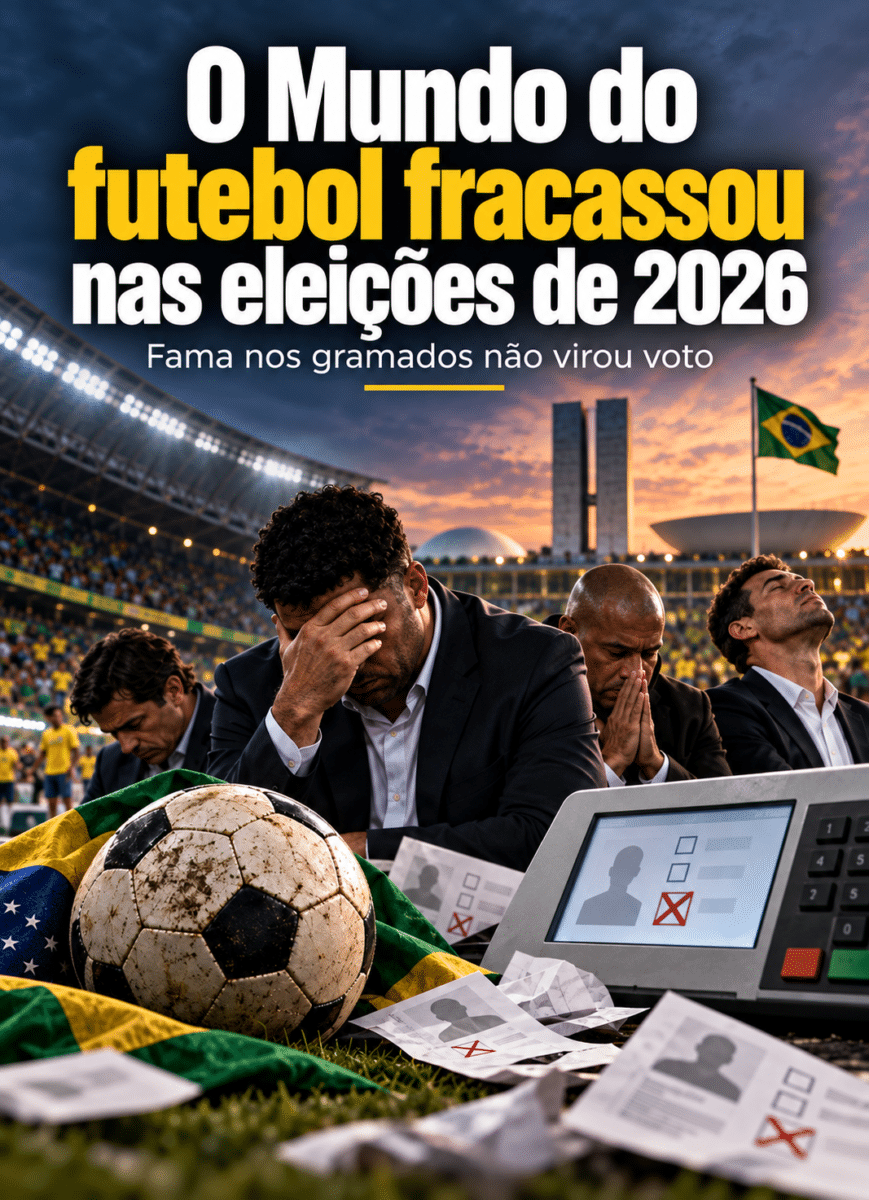 De Edmundo a Luxemburgo futebol fracassa nas eleições de 2026 insta